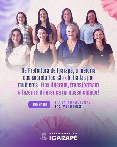 Photo post from prefeituradeigarape.
