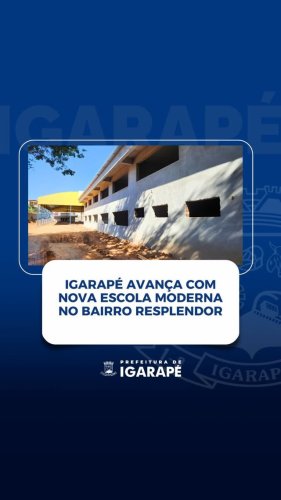 Video post from prefeituradeigarape.