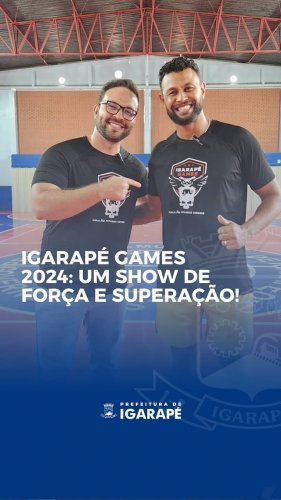 Video post from prefeituradeigarape.
