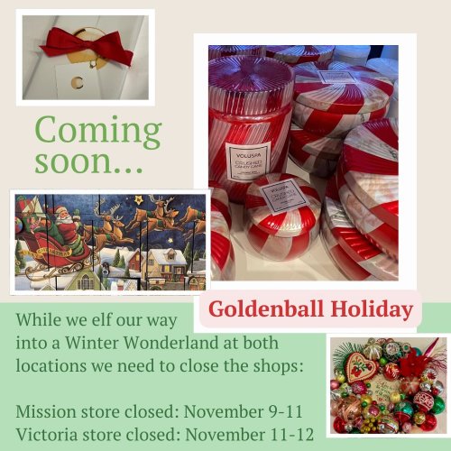 Photo post from goldenballmercantile.