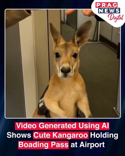 Video post from pragnewsofficial.