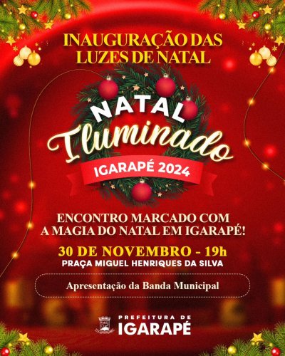 Photo post from prefeituradeigarape.