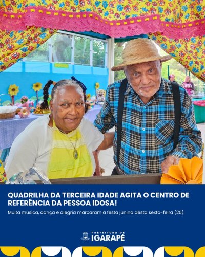 Carousel post from prefeituradeigarape.