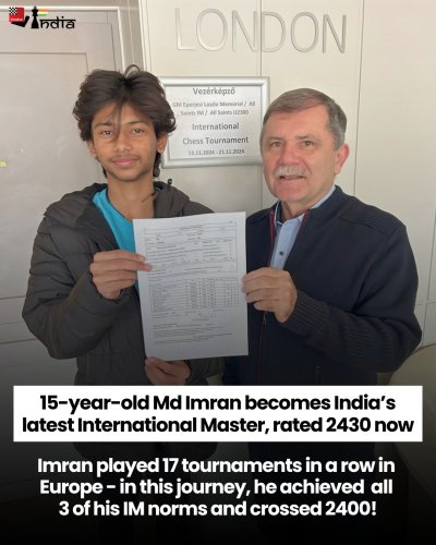 Photo post from chessbaseindia.
