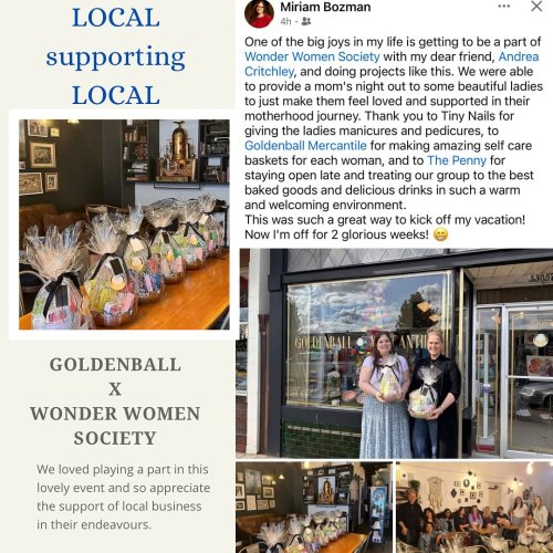 Photo post from goldenballmercantile.