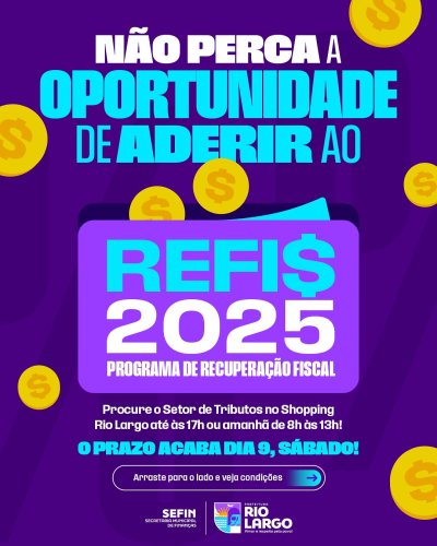 Carousel post from prefeiturariolargo.