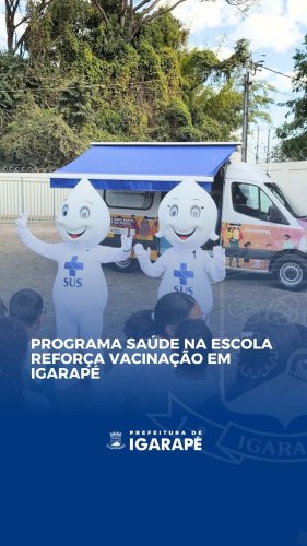 Video post from prefeituradeigarape.