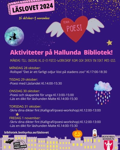 Photo post from botkyrkabibblan.