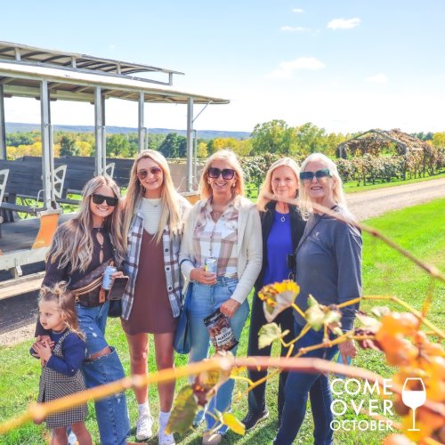 Carousel post from keukalakewinetrail.