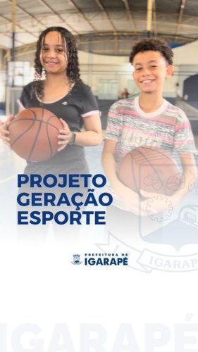 Video post from prefeituradeigarape.
