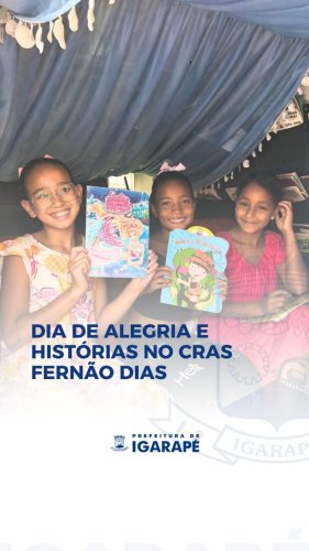 Video post from prefeituradeigarape.
