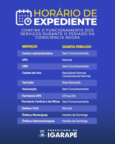 Photo post from prefeituradeigarape.