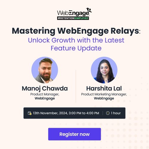 Photo post from webengage.