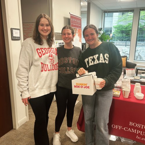 Photo post from bc_deanofstudents.