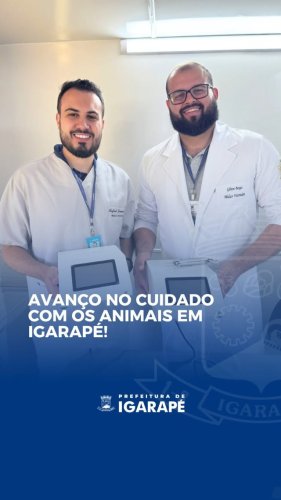 Video post from prefeituradeigarape.