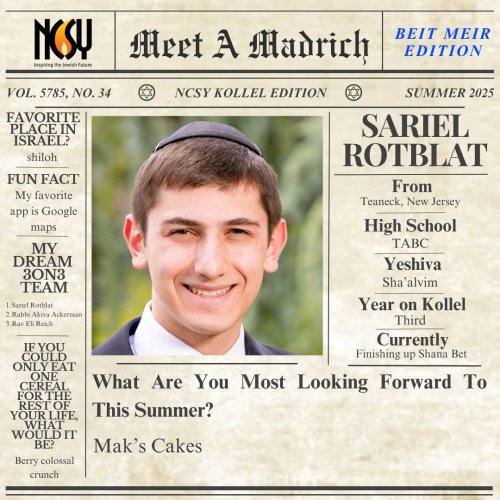 Photo post from ncsykollel.