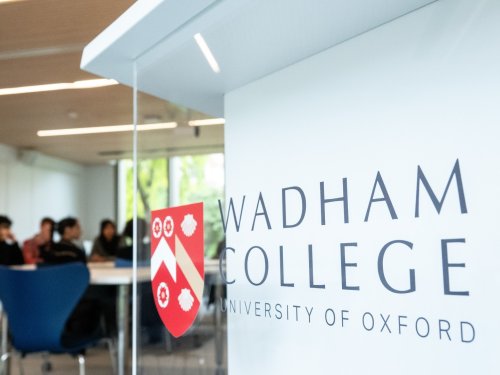 Photo post from wadhamoxford.
