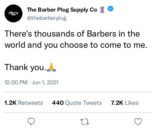 Photo post from iamthebarberplug.