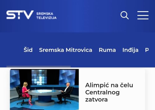 Photo post from sremskatelevizija.