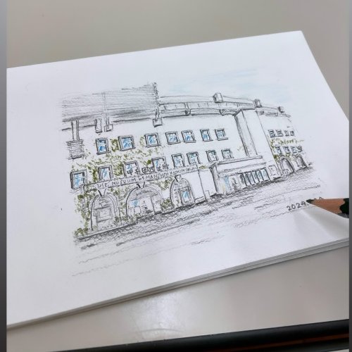 色鉛筆画🎨】画材に捉われない着色技法 - 尼崎・上ノ島SALON 絵画教室