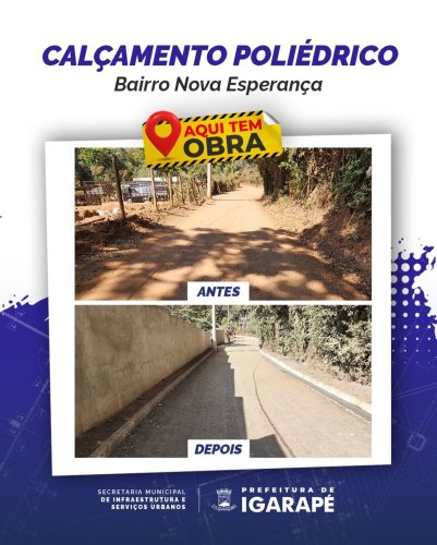 Photo post from prefeituradeigarape.