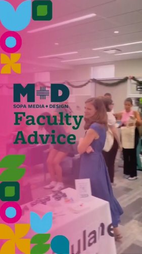 Video post from tulane.sopa.media.and.design.