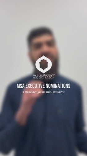 Video post from uoftmsa.