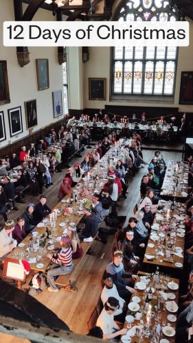 Video post from wadhamoxford.