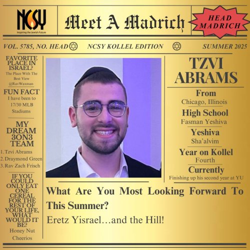Photo post from ncsykollel.