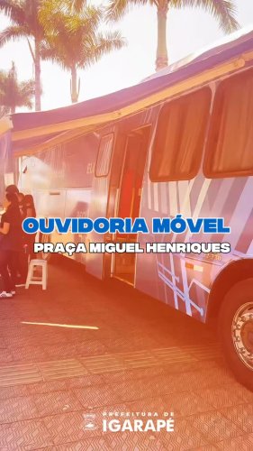 Video post from prefeituradeigarape.