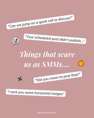 Photo post from thesmallsoco.