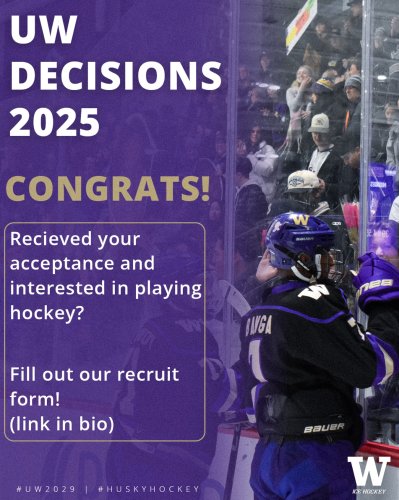 Photo post from uw_icehockey.