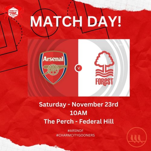 Photo post from charmcitygooners.