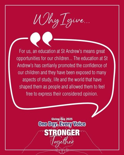 Photo post from standrewsanglicancollege.