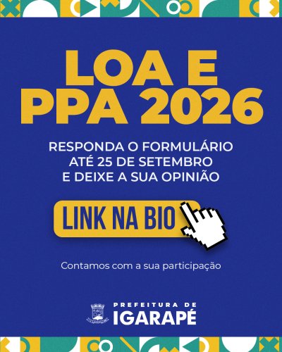 Photo post from prefeituradeigarape.