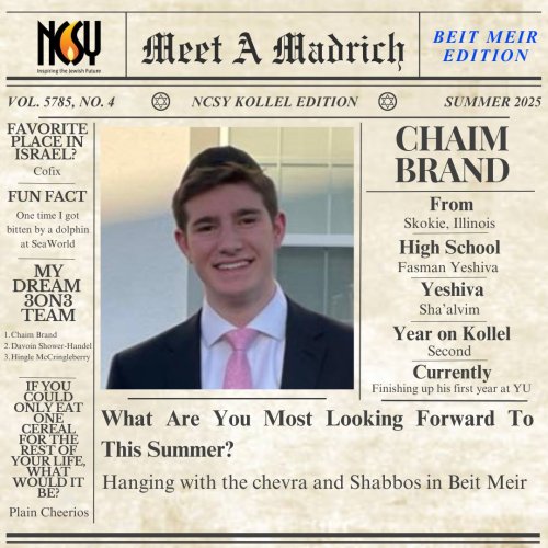 Photo post from ncsykollel.