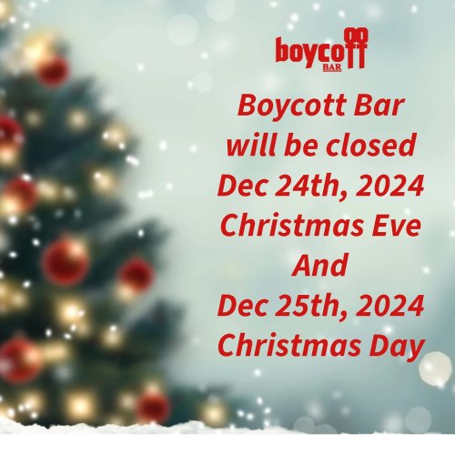 Photo post from boycott_bar.