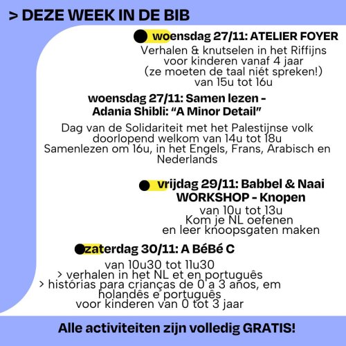 Photo post from bibliotheeksintgillis.