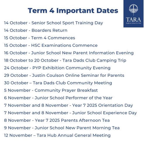 Carousel post from taraanglicanschoolforgirls.