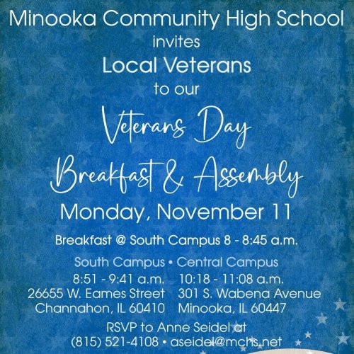 Photo post from mchsdistrict111.