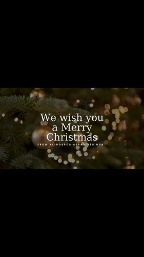 Video post from klingsporusa.