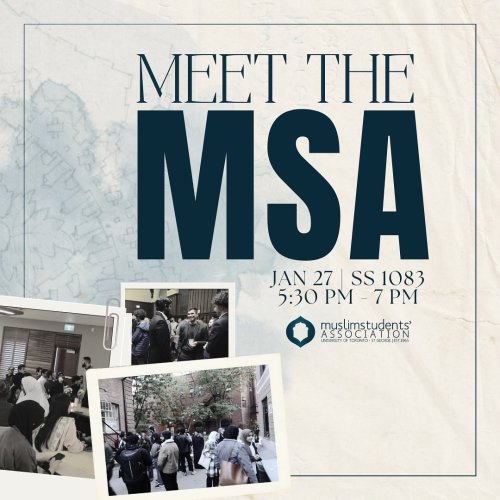 Photo post from uoftmsa.