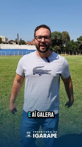 Video post from prefeituradeigarape.