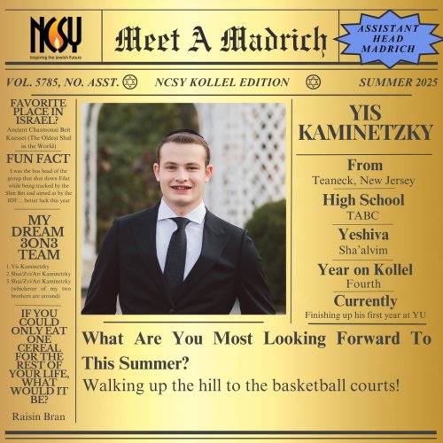 Photo post from ncsykollel.