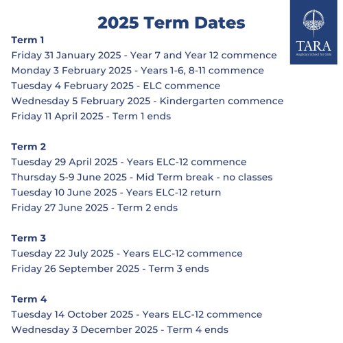 Photo post from taraanglicanschoolforgirls.