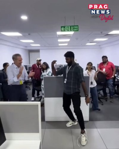 Video post from pragnewsofficial.