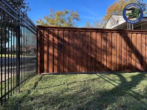 Carousel post from loosianafenceandpatios.