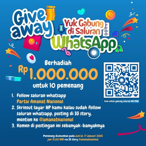 Photo post from amanatnasional.