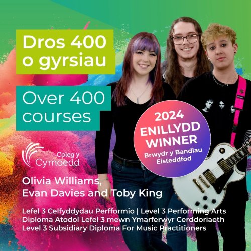 Photo post from colegycymoedd.