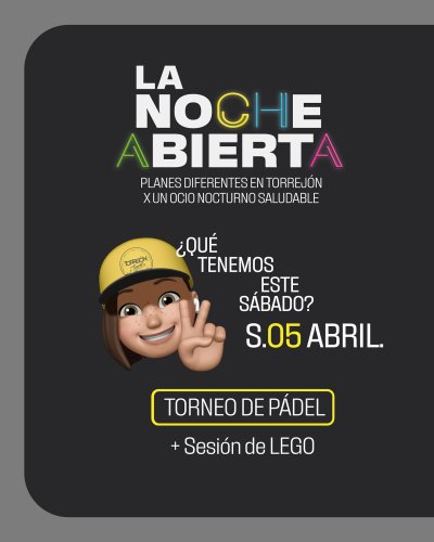 Carousel post from torrejonjoven.